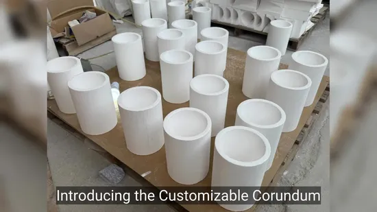 Extreme Temperature Alumina Crucible - High Purity Customizable for Laboratory Use